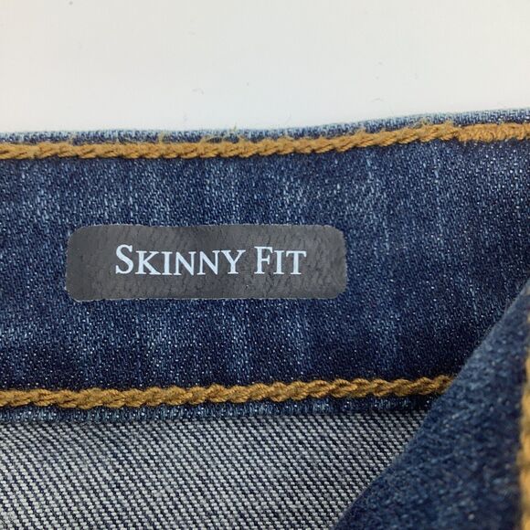 Judy Blue Womens Skinny Fit Distressed Denim Jeans Blue Size 3/26 - Picture 10 of 12